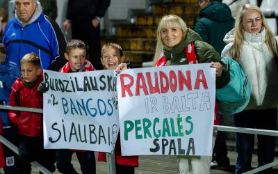 Palaikykime „Sūduvą“ Raudondvario stadione